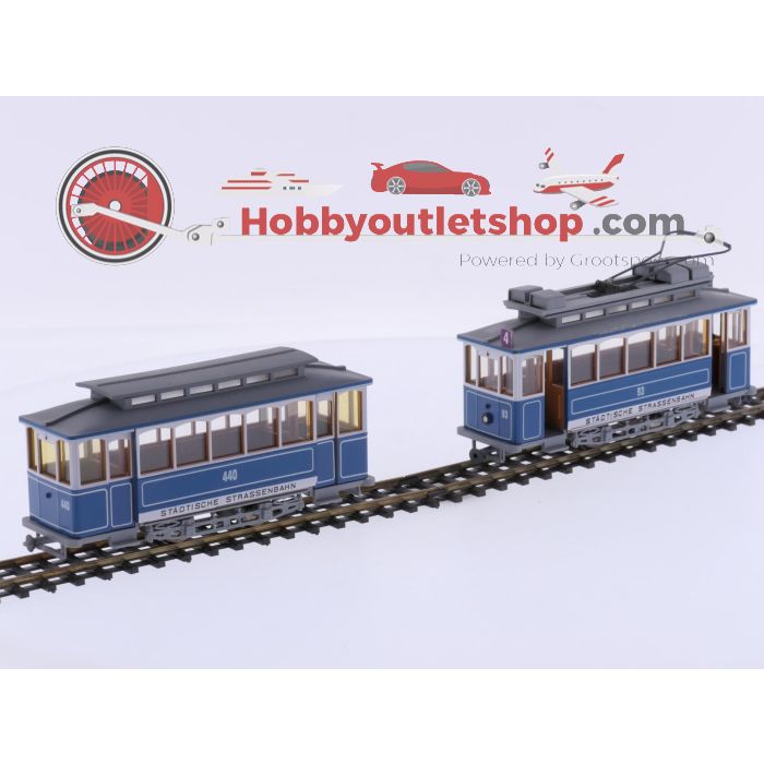 Schaal H0 tram set 10-delig Europa-thema #9252 - sku: 20260422020357 - Gebruikt - Goede staat - Afbeelding 18