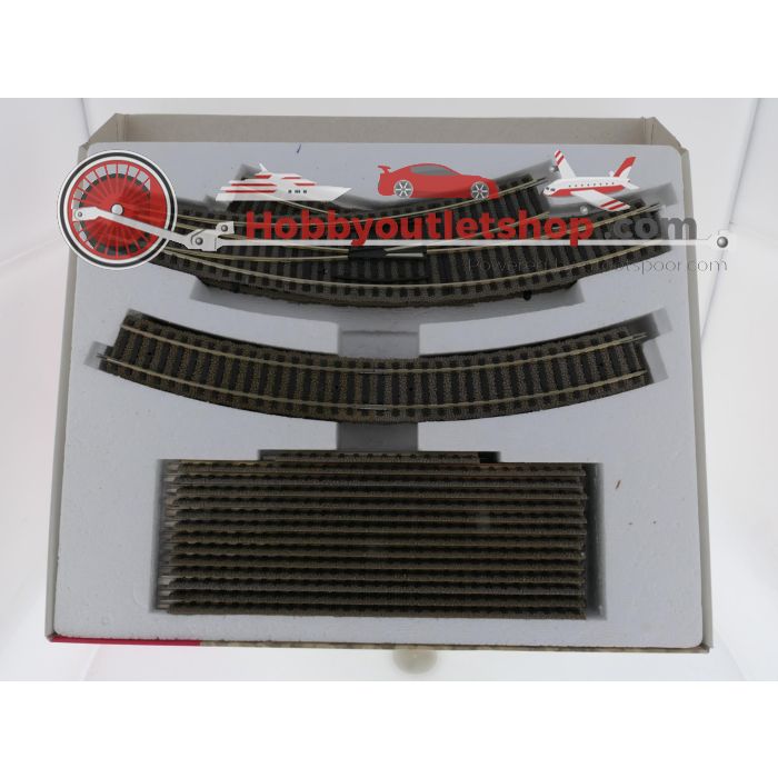 Schaal H0 Fleischmann 6192 profi-gleis parallel set D #9256 - sku: 20260424105223 - Gebruikt - Zeer goede staat - Afbeelding 4