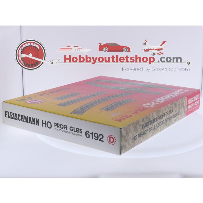 Schaal H0 Fleischmann 6192 profi-gleis parallel set D #9256 - sku: 20260424105223 - Gebruikt - Zeer goede staat - Afbeelding 6