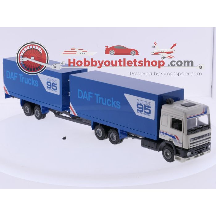 Schaal 1:50 Tekno DAF 95 Concept met aanhanger #9258 - sku: 20260428101130 - Gebruikt - Goede staat - Afbeelding 4