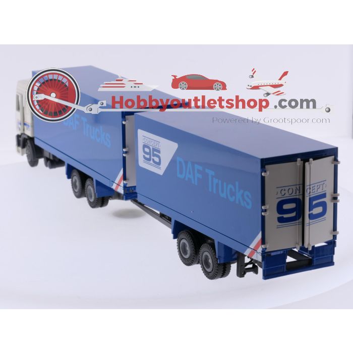 Schaal 1:50 Tekno DAF 95 Concept met aanhanger #9258 - sku: 20260428101130 - Gebruikt - Goede staat - Afbeelding 2