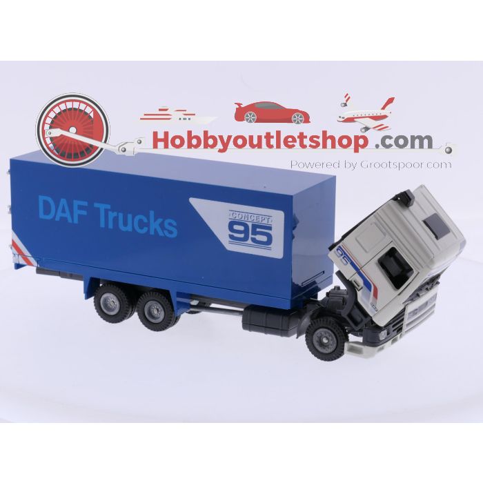 Schaal 1:50 Tekno DAF 95 Concept met aanhanger #9258 - sku: 20260428101130 - Gebruikt - Goede staat - Afbeelding 7