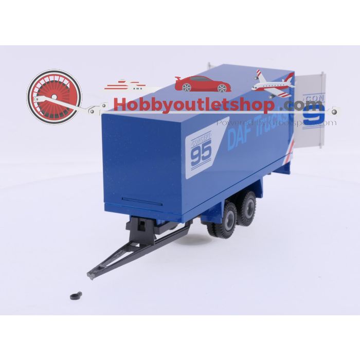Schaal 1:50 Tekno DAF 95 Concept met aanhanger #9258 - sku: 20260428101130 - Gebruikt - Goede staat - Afbeelding 8