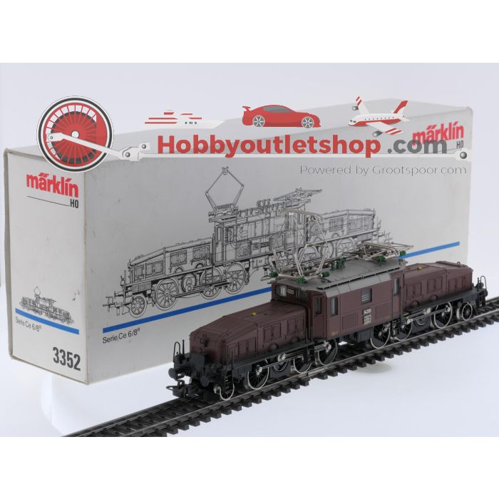 Schaal H0 Märklin 3352 elektrische locomotief Ce 6/8 III 'Krokodil' van de SBB. Digitaal #9262 - sku: 20260428020431 - Used - Very good condition - Photo 12