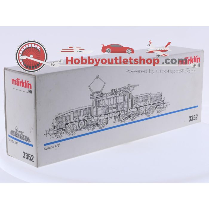 Schaal H0 Märklin 3352 elektrische locomotief Ce 6/8 III 'Krokodil' van de SBB. Digitaal #9262 - sku: 20260428020431 - Used - Very good condition - Photo 9