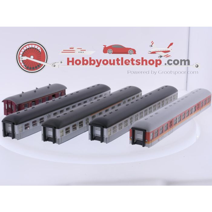 Schaal H0 Märklin 2862, 4255, 4256 en 4335 set van 5 kappen van de DB #9290 - sku: 20260505113829 - Gebruikt - Zeer goede staat - Afbeelding 2