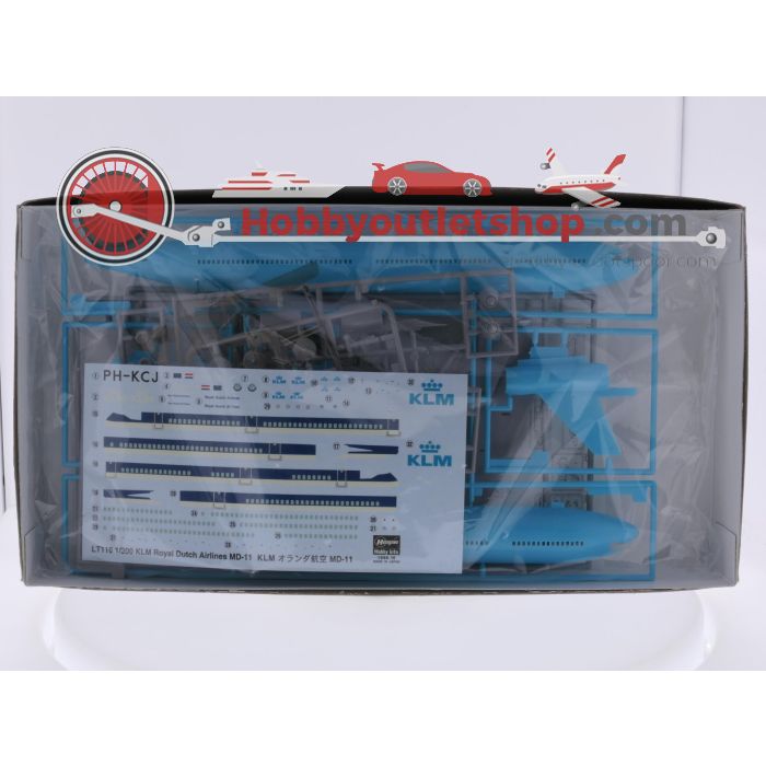 Schaal 1:200 Hasegawa 10176/LT116 MD-11 KLM Reg. PH-KCJ #9310 - sku: 20260506015335 - Nieuw - Afbeelding 3