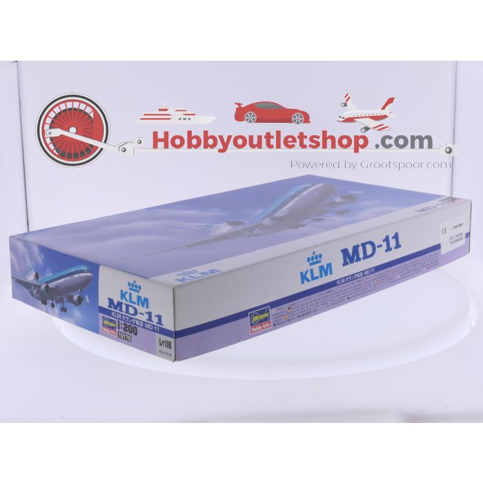 Schaal 1:200 Hasegawa 10176/LT116 MD-11 KLM Reg. PH-KCJ #9310 - sku: 20260506015335 - Nieuw - Afbeelding 6