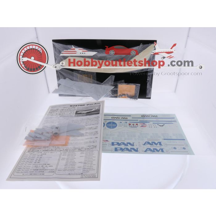 Schaal 1:200 Platz B747SP Pan Am Reg. N533PA #9315 - sku: 20260507084203 - Nieuw - Afbeelding 4