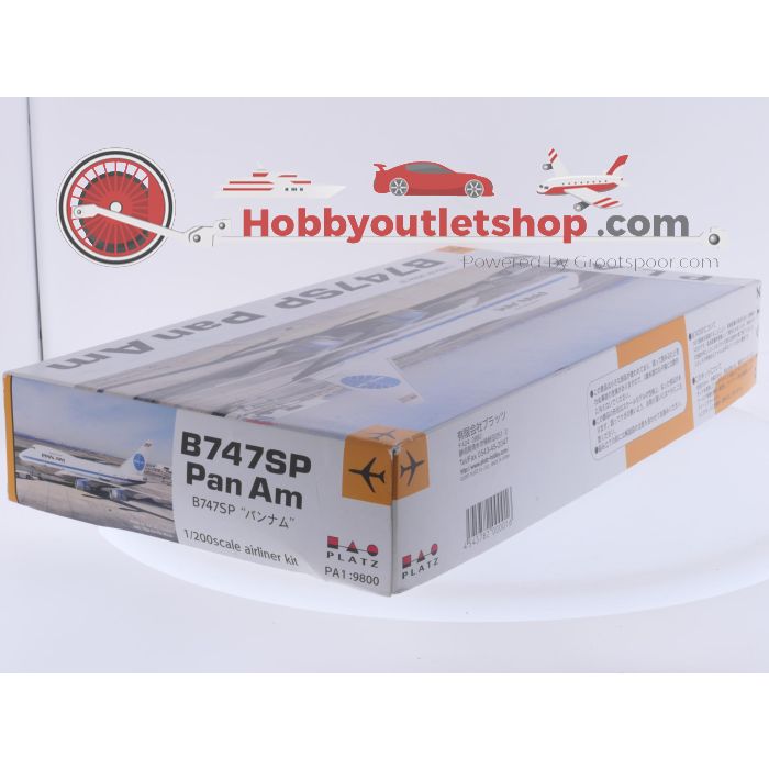 Schaal 1:200 Platz B747SP Pan Am Reg. N533PA #9315 - sku: 20260507084203 - Nieuw - Afbeelding 6
