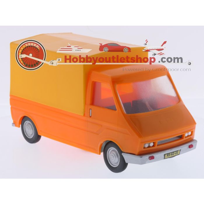 Schaal 1:25 VINTAGE FIAT 242 PICK-UP SERVICE VAN ANKER PIKO DDR GDR TOY CAR ORANGE - sku: 20260507032736 - Gebruikt - Zeer goede staat - Afbeelding 4