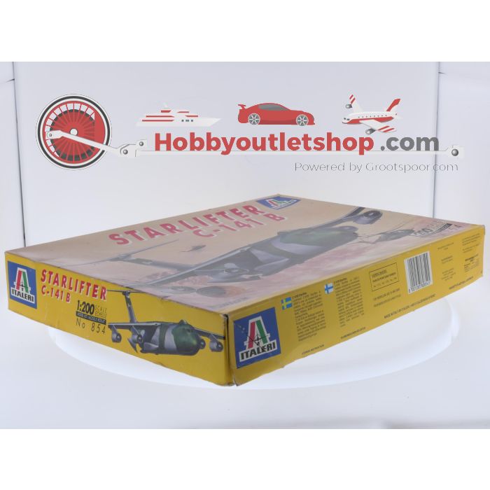 Schaal 1:200 Italeri 854 Lockheed Starlifter C-141B Reg. 38085 #9327 - sku: 20260508084836 - Nieuw - Afbeelding 5