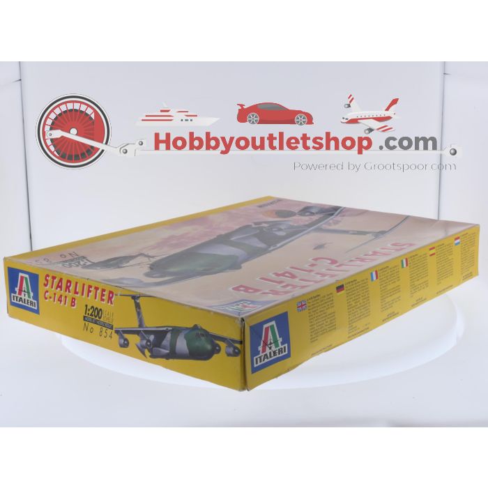 Schaal 1:200 Italeri 854 Lockheed Starlifter C-141B Reg. 38085 #9327 - sku: 20260508084836 - Nieuw - Afbeelding 6