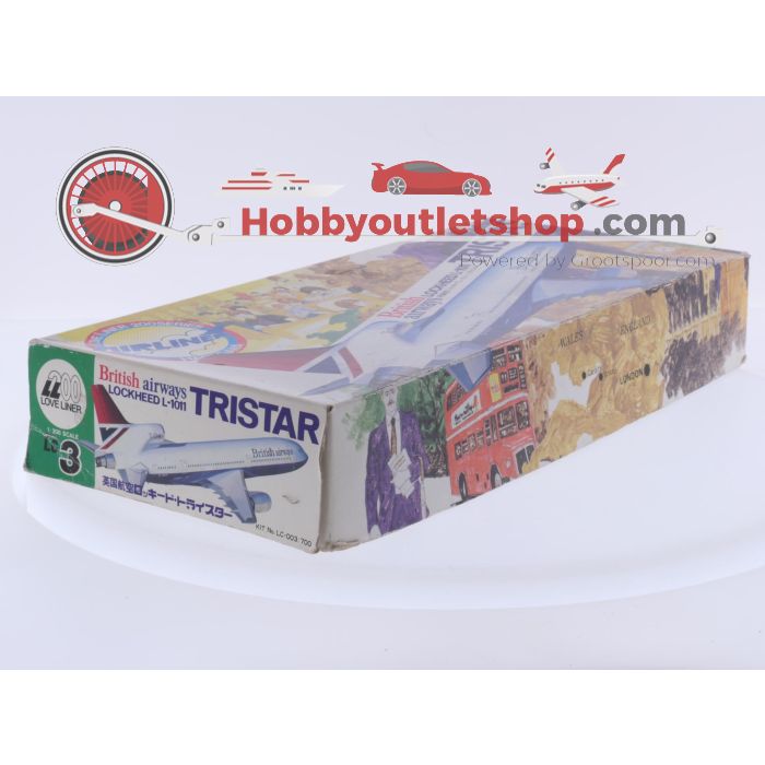 Schaal 1:200 Hasegawa Love Liner LC 003:700 Lockheed L-1011 Tristar British Airways Reg. G-BBAF #9329 - sku: 20260508095204 - Nieuw - Afbeelding 5