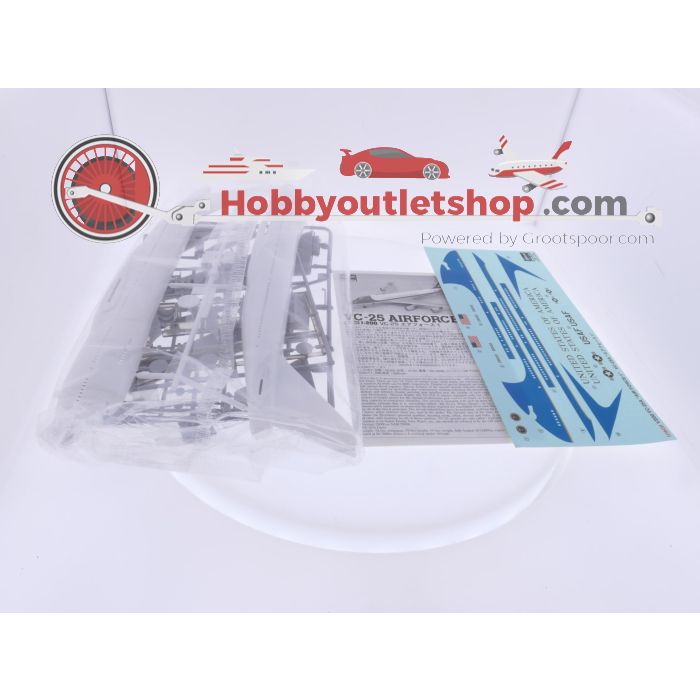 Schaal 1:200 Hasegawa 10608 VC-25A 'Air Force One' Reg. 28000/29000 #9331 - sku: 20260508104844 - Nieuw - Afbeelding 4