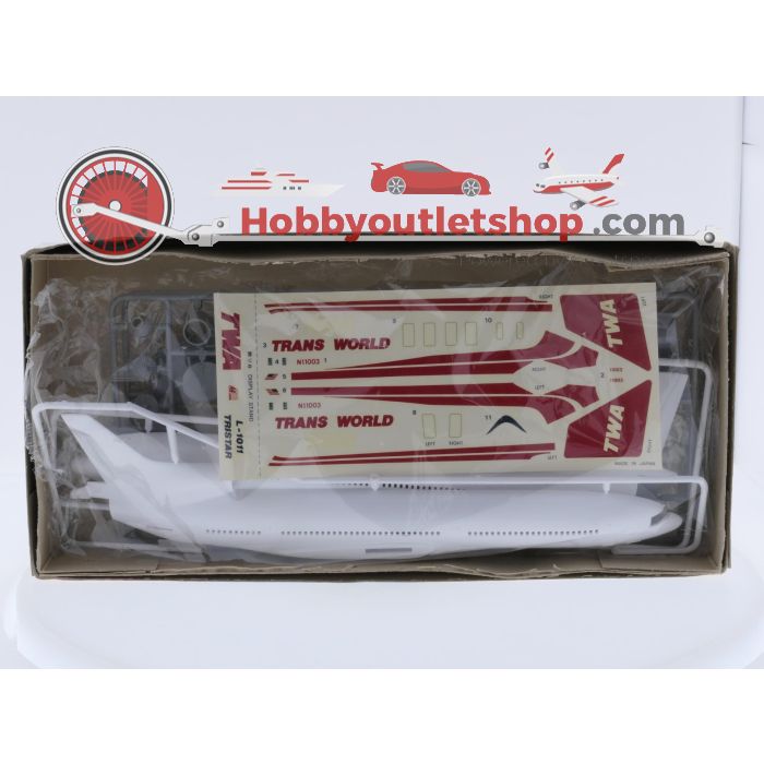 Schaal 1:200 Hasegawa Love Liner LC007:700 Lockheed L-1011 TriStar TWA Reg. N11003 #9335 - sku: 20260508115240 - Nieuw - Afbeelding 3