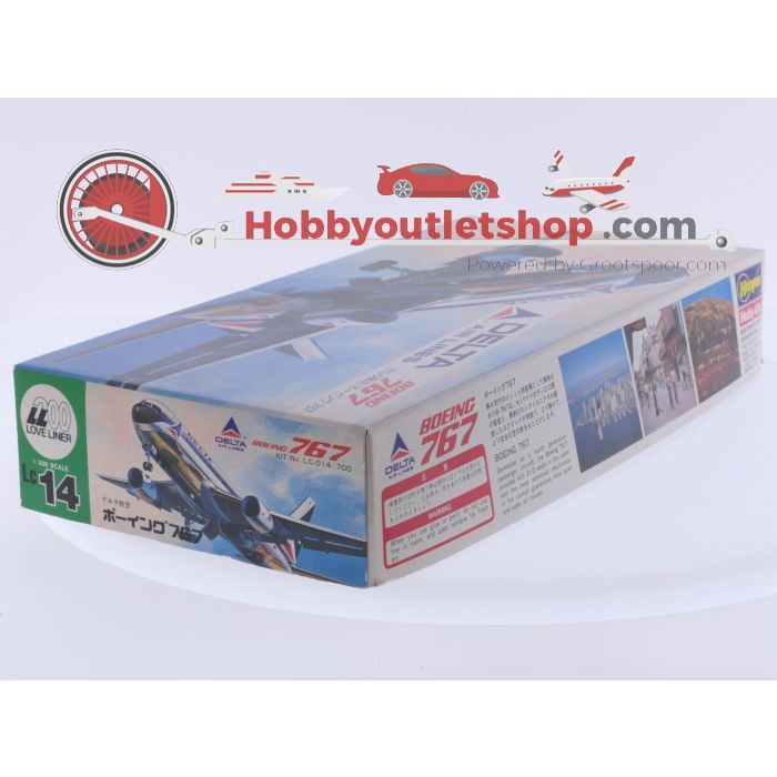 Schaal 1:200 Hasegawa Love Liner LC-014:700 Boeing 767 Delta Air Lines Reg. NI02DA #9336 - sku: 20260508121028 - Nieuw - Afbeelding 6