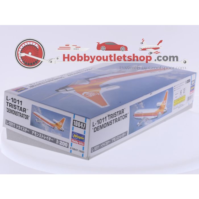 Schaal 1:200 Hasegawa 10647 L-1011 TriStar 'Demonstrator' + extra's Reg. N1011 #9337 - sku: 20260508122845 - Nieuw - Afbeelding 6