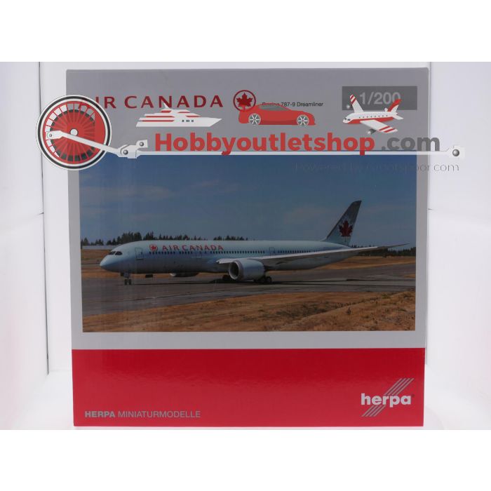 Schaal 1:200 Herpa 557610 Boeing 787-9 Dreamliner Air Canada Reg. C-FNOE #9340 - sku: 20260508020421 - Gebruikt - Zo goed als nieuw - Afbeelding 6