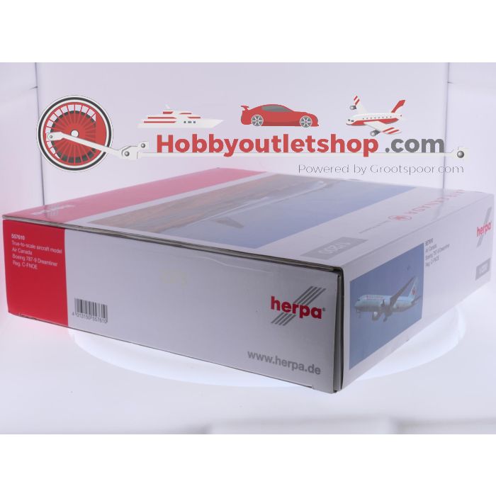 Schaal 1:200 Herpa 557610 Boeing 787-9 Dreamliner Air Canada Reg. C-FNOE #9340 - sku: 20260508020421 - Gebruikt - Zo goed als nieuw - Afbeelding 11