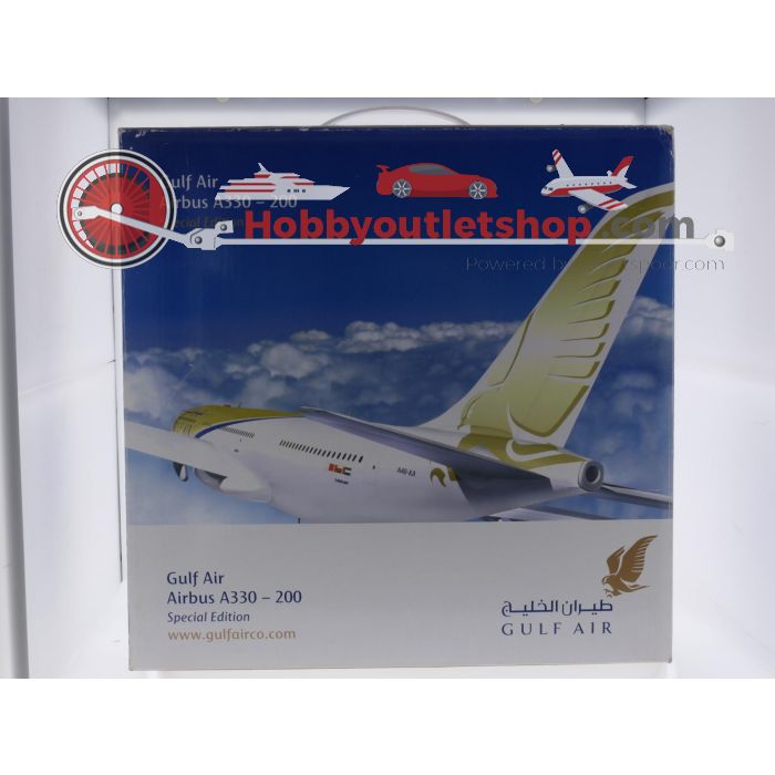 Schaal 1:200 Herpa 551069 Airbus A330-200 'F1 2005' Gulf Air Reg. A40-KE #9341 - sku: 20260508024350 - Gebruikt - Zeer goede staat - Afbeelding 9