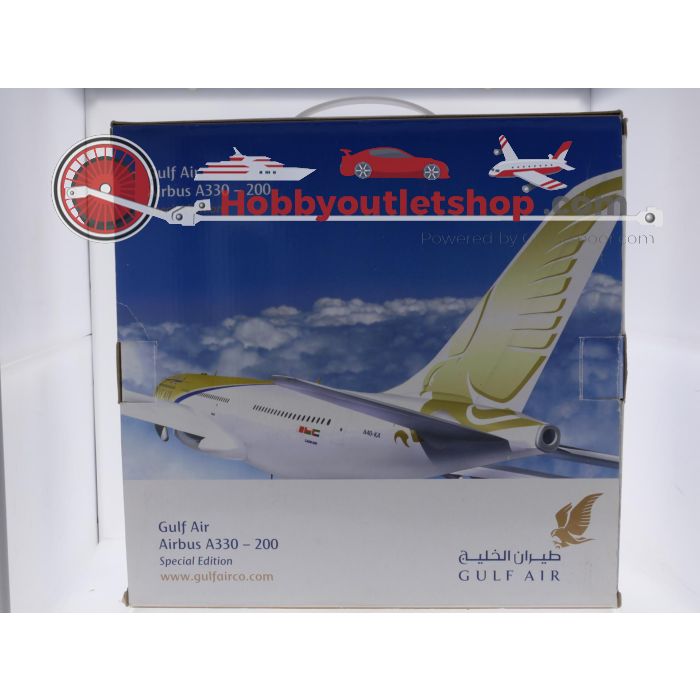 Schaal 1:200 Herpa 551069 Airbus A330-200 'F1 2005' Gulf Air Reg. A40-KE #9341 - sku: 20260508024350 - Gebruikt - Zeer goede staat - Afbeelding 10