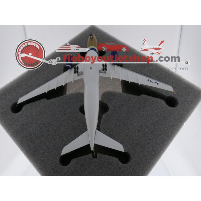 Schaal 1:200 Herpa 551069 Airbus A330-200 'F1 2005' Gulf Air Reg. A40-KE #9341 - sku: 20260508024350 - Gebruikt - Zeer goede staat - Afbeelding 6