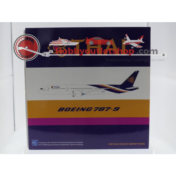 Schaal 1:200 JC Wings LH2113 Boeing 787-9 Reg. HS-TWA #9342 - sku: 20260508034703 - Gebruikt - Zo goed als nieuw - Afbeelding 11