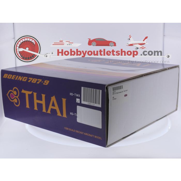 Schaal 1:200 JC Wings LH2113 Boeing 787-9 Reg. HS-TWA #9342 - sku: 20260508034703 - Gebruikt - Zo goed als nieuw - Afbeelding 9