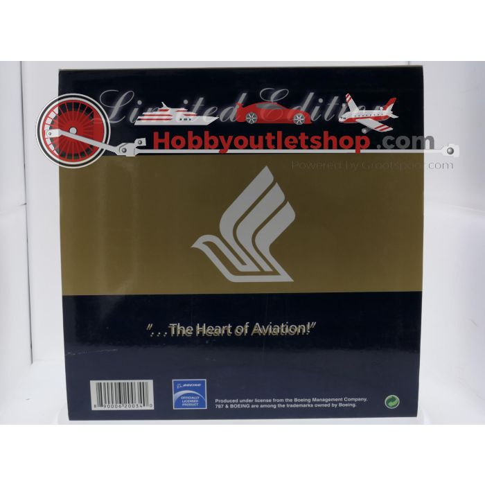 Schaal 1:200 Phoenix Models PH2SIA787 Boeing 787-812 Singapore Airlines Reg. 9V-SAA #9343 - sku: 20260508044919 - Gebruikt - Zo goed als nieuw - Afbeelding 9