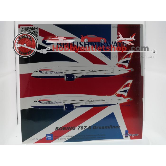 Schaal 1:200 Inflight200 IF7870613A Boeing 737-8 Dreamliner British Airways Reg. G-ZBJA #9345 - sku: 20260512085833 - Gebruikt - Zo goed als nieuw - Afbeelding 8