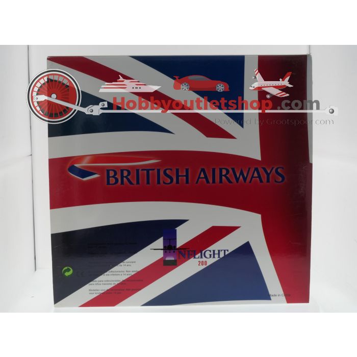 Schaal 1:200 Inflight200 IF7870613A Boeing 737-8 Dreamliner British Airways Reg. G-ZBJA #9345 - sku: 20260512085833 - Gebruikt - Zo goed als nieuw - Afbeelding 9