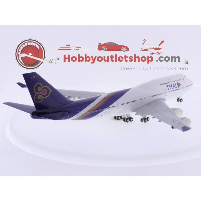 Schaal 1:200 Herpa 552141 Boeing 747-400 Thai Airways Reg. HS-TGO #9347 - sku: 20260512105501 - Gebruikt - Zo goed als nieuw - Afbeelding 3