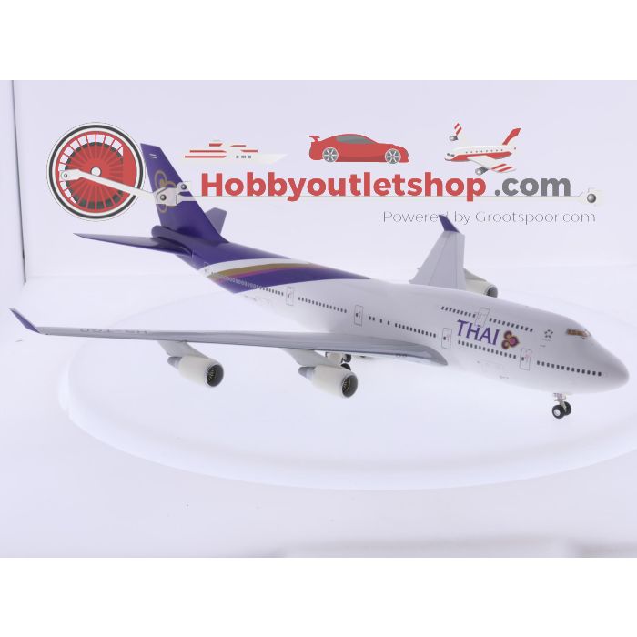 Schaal 1:200 Herpa 552141 Boeing 747-400 Thai Airways Reg. HS-TGO #9347 - sku: 20260512105501 - Gebruikt - Zo goed als nieuw - Afbeelding 4