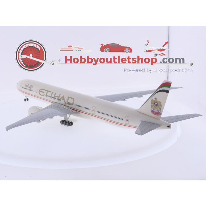 Schaal 1:200 Herpa 551410 Boeing 777-300ER Etihad Airways Reg. NA #9348 - sku: 20260512112044 - Gebruikt - Zo goed als nieuw - Afbeelding 2
