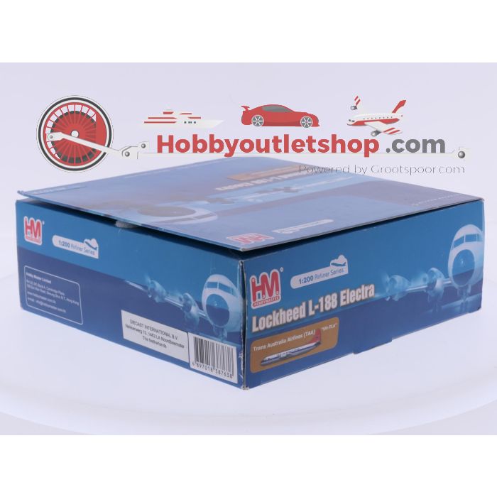 Schaal 1:200 Hobby Master HL1013 Lockheed L-188 Electra TAA Reg. VH-TLA #9349 - sku: 20260512122234 - Gebruikt - Zo goed als nieuw - Afbeelding 4