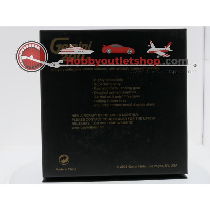 Schaal 1:200 Gemini Jets G2FFT054 Airbus A319-112 Frontier Airlines 'Howling Wolf' Reg. N90IFR #9350 - sku: 20260512020253 - Gebruikt - Zo goed als nieuw - Afbeelding 8