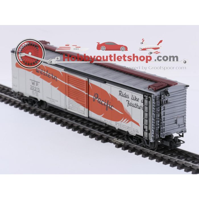 Schaal H0 Märklin 4571 en 4573 set van 2 boxcar van de USA Western Pacific / NEW HAVEN #9412 - sku: 20260602085414 - Gebruikt - Zeer goede staat - Afbeelding 4
