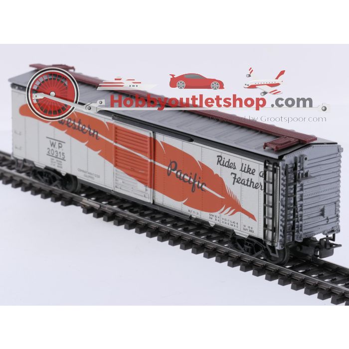 Schaal H0 Märklin 4571 en 4573 set van 2 boxcar van de USA Western Pacific / NEW HAVEN #9412 - sku: 20260602085414 - Gebruikt - Zeer goede staat - Afbeelding 6