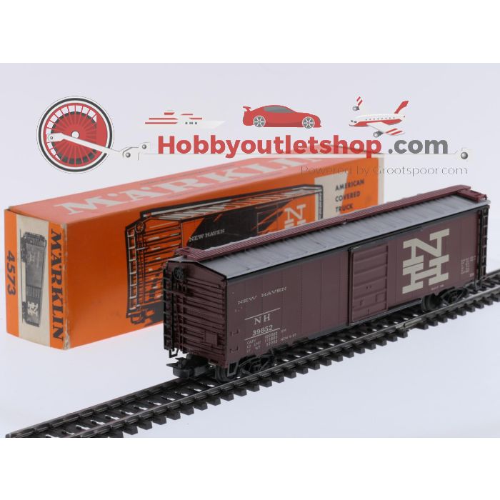 Schaal H0 Märklin 4571 en 4573 set van 2 boxcar van de USA Western Pacific / NEW HAVEN #9412 - sku: 20260602085414 - Gebruikt - Zeer goede staat - Afbeelding 12