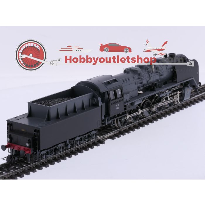 Schaal H0 Märklin 3419 stoomlocomotief 4900 "War Loc" van de NS #9414 - sku: 20260603020951 - Used - Good condition - Photo 3