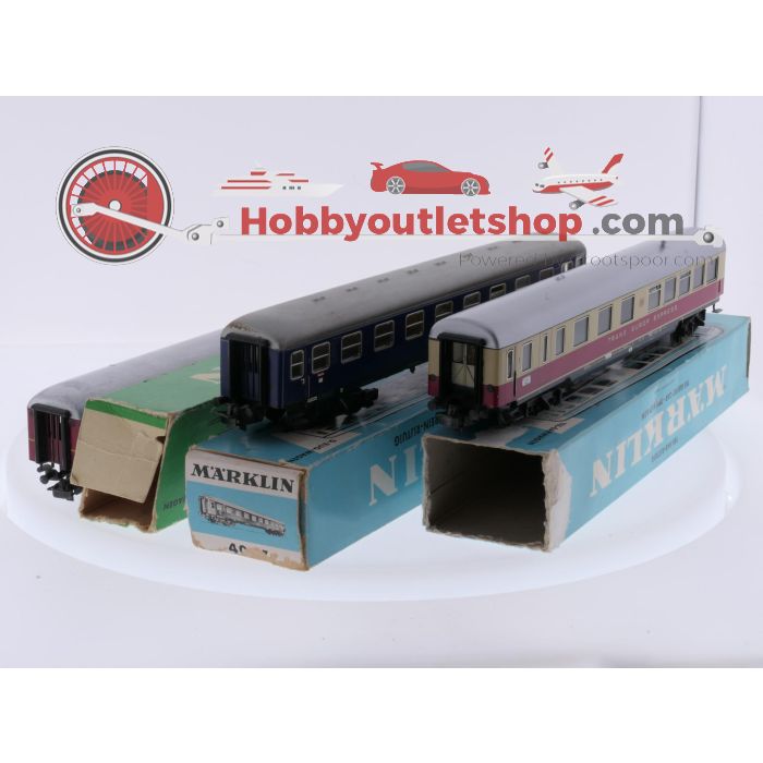 Schaal H0 Märklin 4024, 4027 en 4058 set van 3 personenrijtuigen van de DB #9420 - sku: 20260604010848 - Gebraucht - Guter Zustand - Bild 2