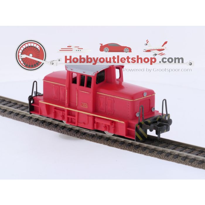 Schaal H0 Fleischmann 1306 diesel-hydraulische locomotief MV 9 / V 42 van de O&K #9424 - sku: 20260609090211 - Gebruikt - Goede staat - Afbeelding 2