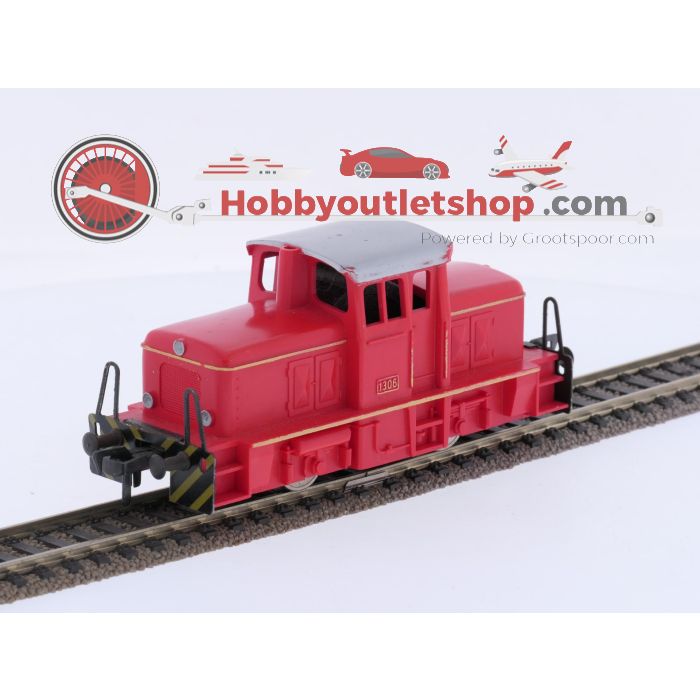 Schaal H0 Fleischmann 1306 diesel-hydraulische locomotief MV 9 / V 42 van de O&K #9424 - sku: 20260609090211 - Gebruikt - Goede staat - Afbeelding 3