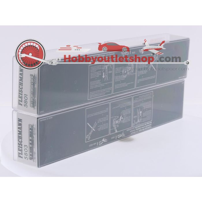 Schaal H0 Fleischmann NEW OLD STOCK COMPLETE SET 4800, 5800, 5801, 5802 en 5803 stoomlocomotief P8 met personenrijtuigen van de KPEV. New old stock #9433 - sku: 20260611012822 - Nieuw - Afbeelding 3