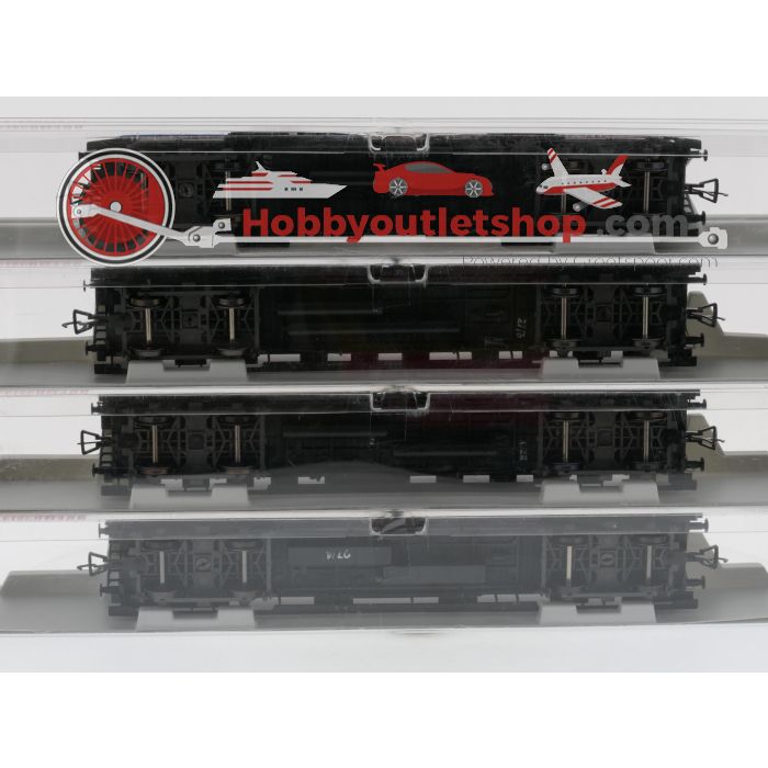 Schaal H0 Fleischmann NEW OLD STOCK COMPLETE SET 4800, 5800, 5801, 5802 en 5803 stoomlocomotief P8 met personenrijtuigen van de KPEV. New old stock #9433 - sku: 20260611012822 - Nieuw - Afbeelding 6