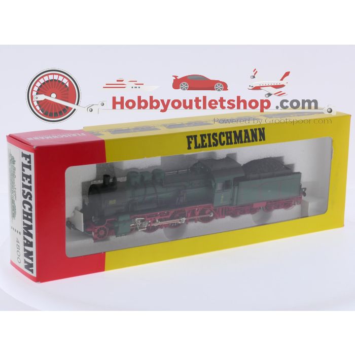 Schaal H0 Fleischmann NEW OLD STOCK COMPLETE SET 4800, 5800, 5801, 5802 en 5803 stoomlocomotief P8 met personenrijtuigen van de KPEV. New old stock #9433 - sku: 20260611012822 - Nieuw - Afbeelding 7