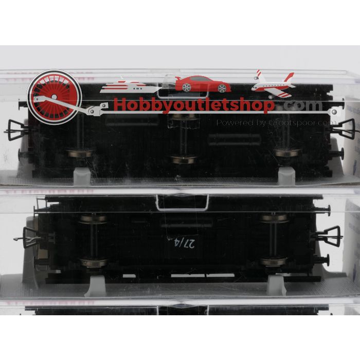 Schaal H0 Fleischmann NEW OLD STOCK COMPLETE SET 4810, 5810, 5811, 5812, 5813 en 5814 stoomlocomotief met personenrijtuigen van de KPEV. #9434 - sku: 20260611021824 - Nieuw - Afbeelding 10