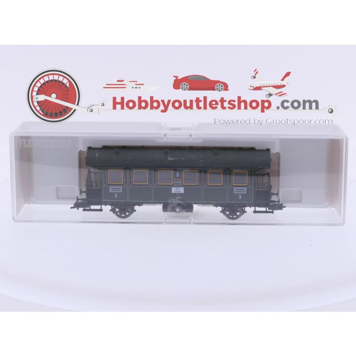 Schaal H0 Fleischmann NEW OLD STOCK COMPLETE SET 4901 en 84 5812 set personentrein met personenrijtuig van de K.Bay.Sts.B. #9452 - sku: 20260617012948 - Nieuw - Afbeelding 5