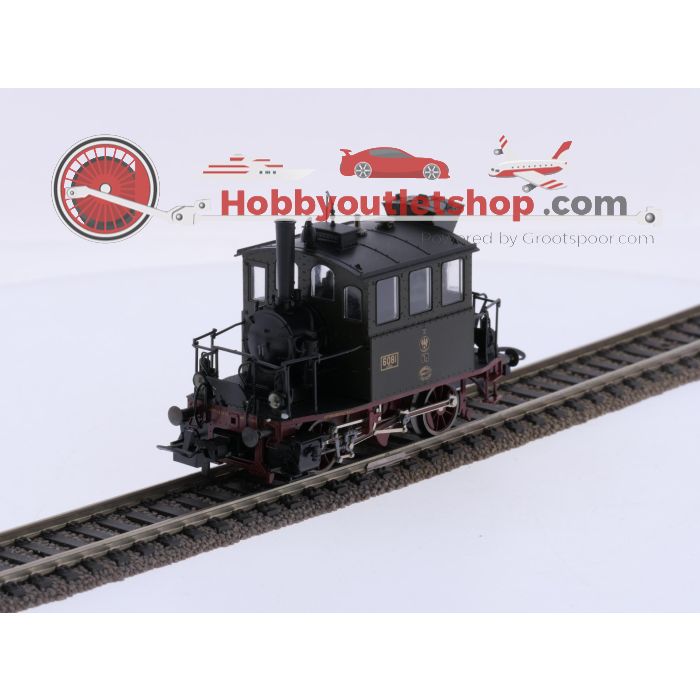 Schaal H0 Trix 21218 treinset met tenderlocomotief T2 van de K.P.E.V. #9462 - sku: 20260618023528 - Gebruikt - Nieuwstaat - Afbeelding 8